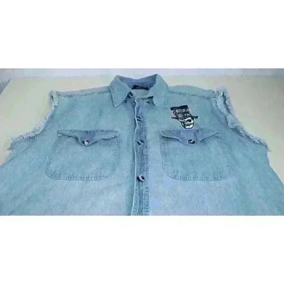 Bikers Edge Sturgis Ride 2015 Graphic Relaxed Fit Casual Retro Boho Shirt Size L - Picture 6 of 14